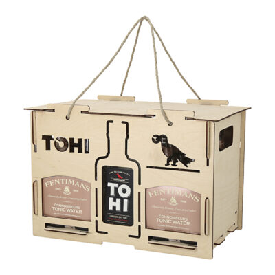 TOHI London Dry Gin kinkekarp koos 12 toonikuga