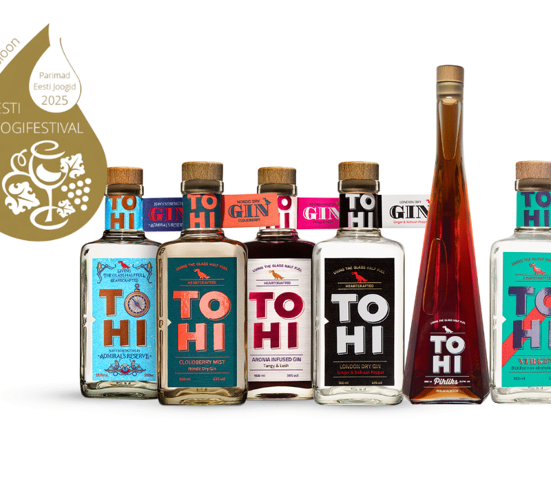 Parimad Eesti joogid ja džinnid. Joogifestivali võitjad Tohi Distillerylt