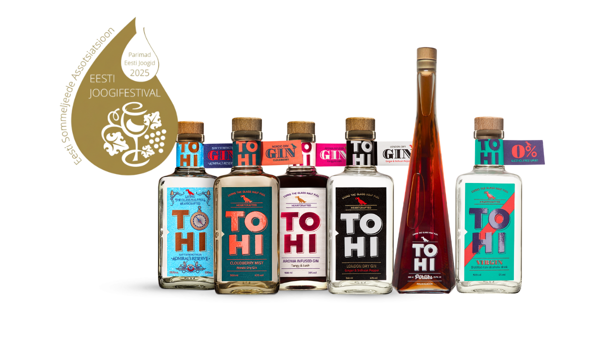 Parimad Eesti joogid ja džinnid. Joogifestivali võitjad Tohi Distillerylt